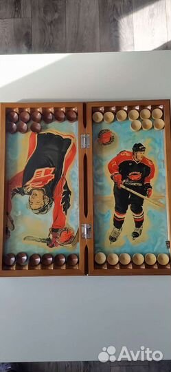 Нарды ручной работы новые