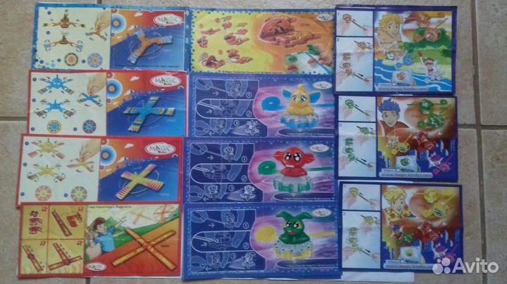 Вкладыши, коробочки Ландрин фереро киндер сюрприз