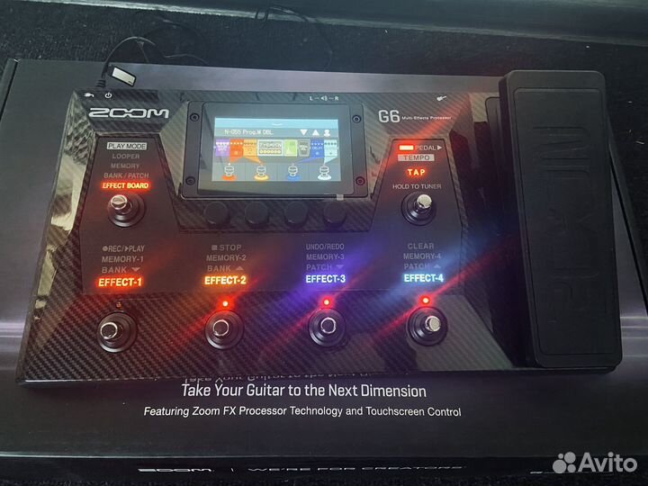Гитарный процессор Zoom G6