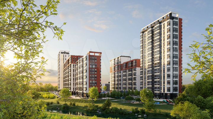 2-к. квартира, 65,5 м², 24/25 эт.
