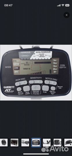Металлоискатель garrett AT pro