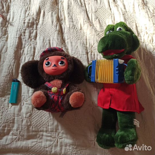 Набор Буратино, Крокодил Гена,чебурашка. Пазлы