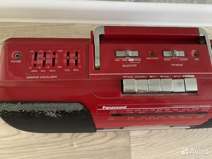 Касетный магнитофон Panasound