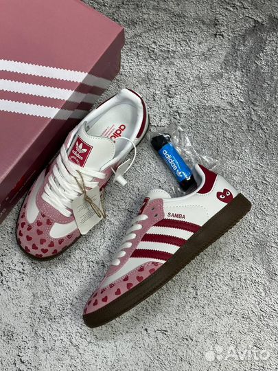 Кроссовки женские Adidas Samba Valentine