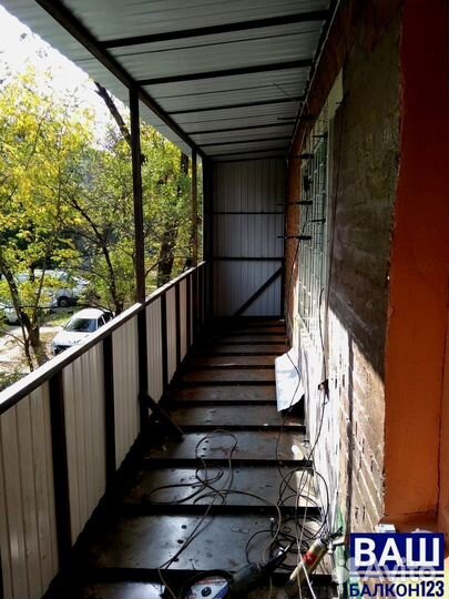 Остекление балконов и лоджий под ключ