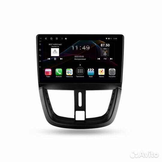 Магнитола Peugeot 207 2006 - 2015