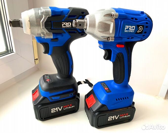Новый аккумуляторный гайковерт Prostormer 21V