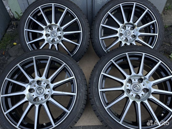 Колеса weds YJM 225/40/18 5/114,3 липучка