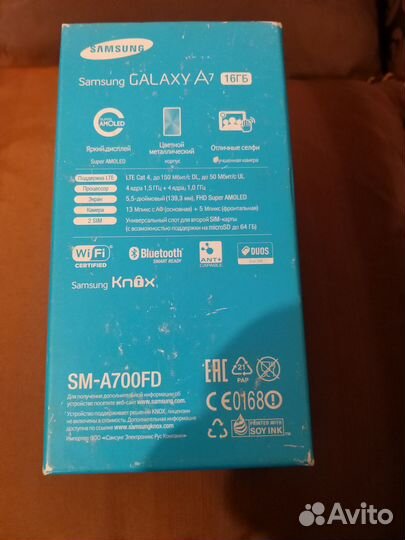 Samsung Galaxy A7 SM-A700FD, 2/16 ГБ