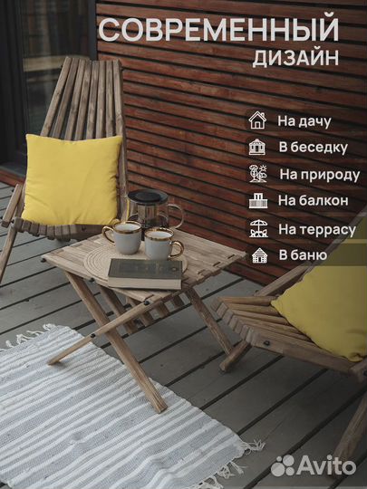 Комплект кентукки кресло 2 шт и стол