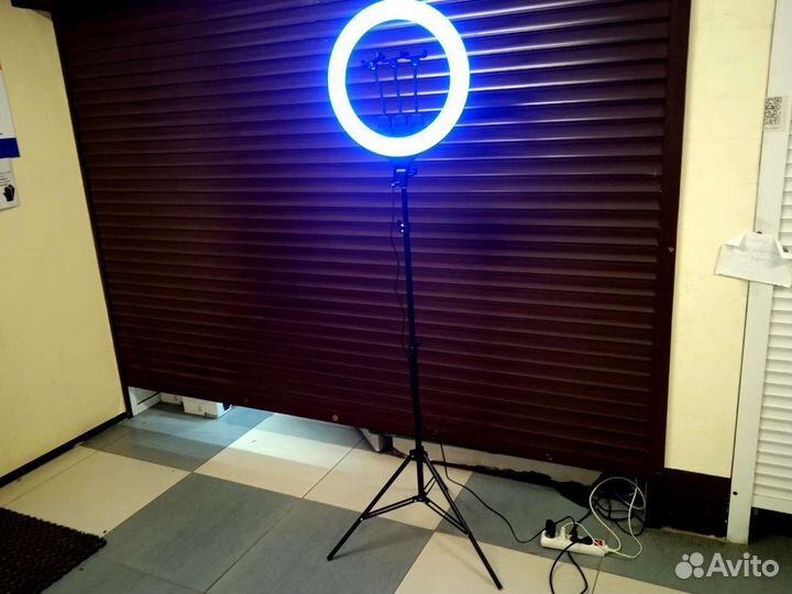 Кольцевая Лампа 45 см Цветная 50 Режимов + Штатив