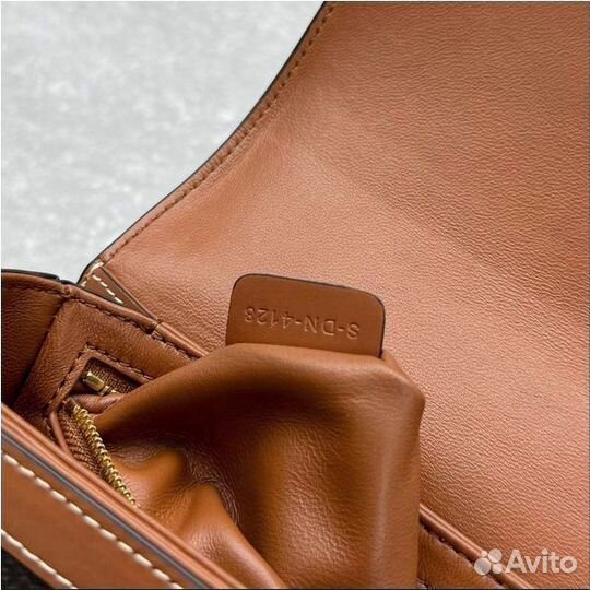 Сумка Целин клатч коричневый