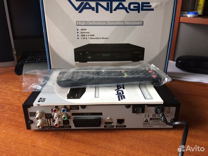 Спутниковый ресивер vantage HD 1100S PVR