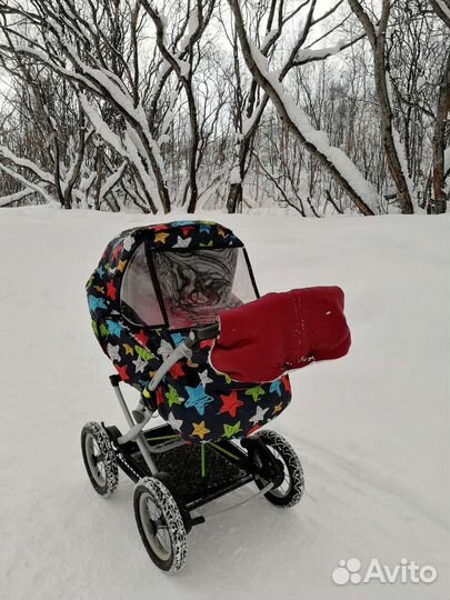 Чехол дождевик на коляску Пупс Земли