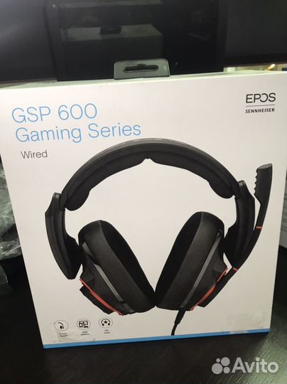 Игровые наушники sennheiser GSP 600