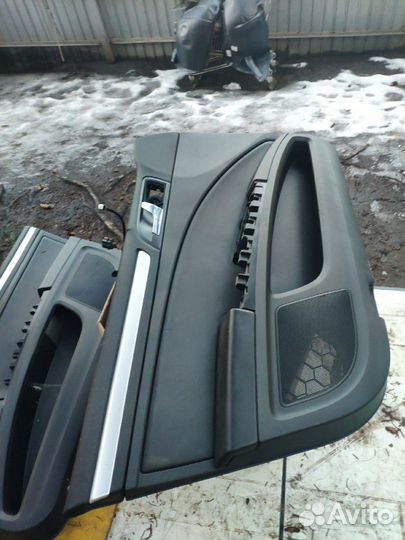 Skoda superb 2 combi карты дверей кожа