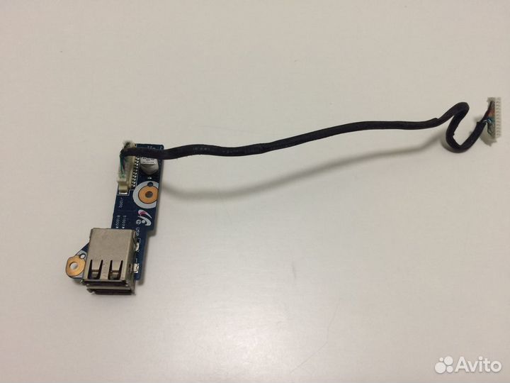 Плата USB+кнопка включения Samsung R525