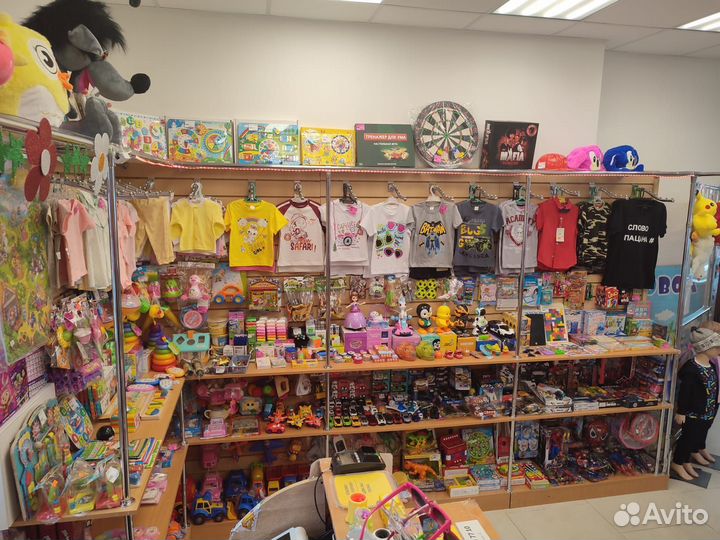 Готовый бизнес шоу-рум детских игрушек и одежды