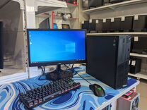 Компьютер с монитором 4 ядра в офис