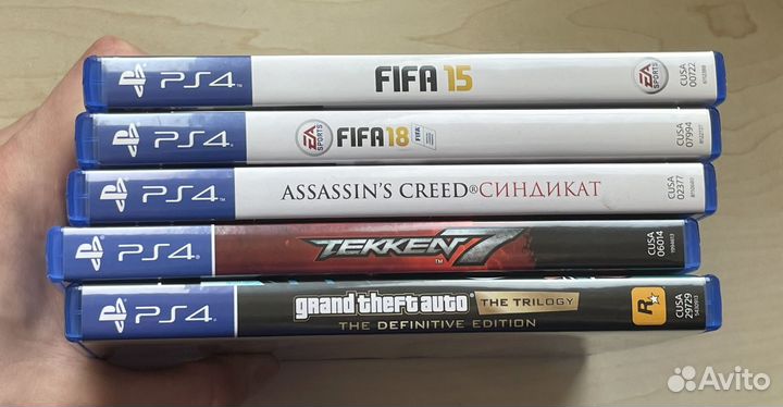 Игры ps4 продажа/обмен