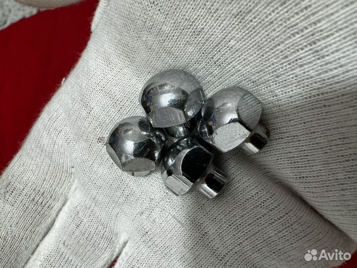 Ваз 2106,2103, 2101 хром гайки дворников СССР