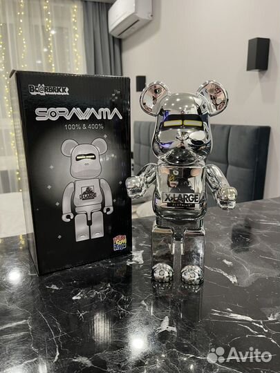 Мишка bearbrick sorayama x-large