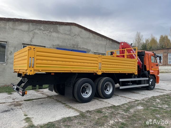 КамАЗ 65115 с КМУ, 2021