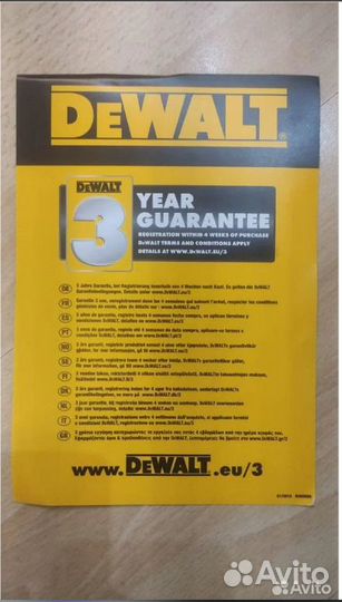 Рубанок DeWalt DCP580 новый 100% Оригинал Европа