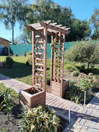 Садовые изделия из дерева