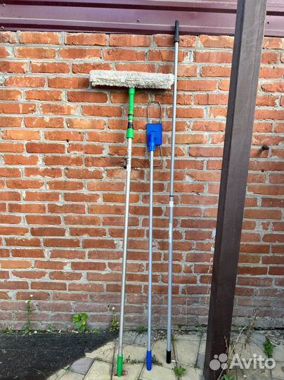 Стекломой/швабра /ручка профессиональные Unger бу