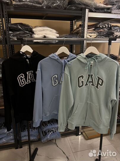 Зип-Худи GAP (Голубой,Черный,Мятный)