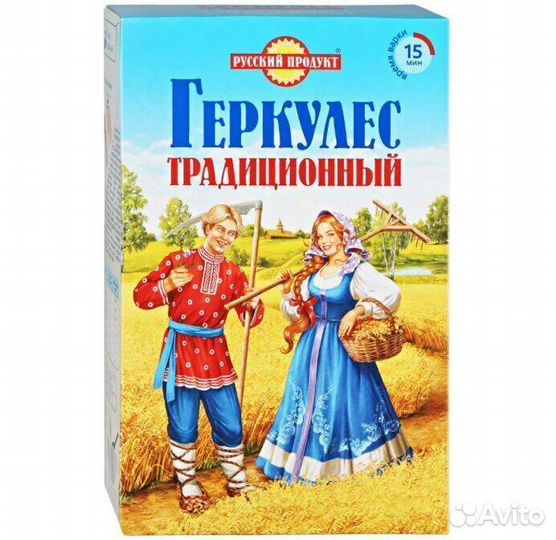 Опт - Геркулес Русский Продукт Традиционный 420г