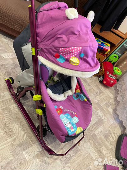 Коляска санки