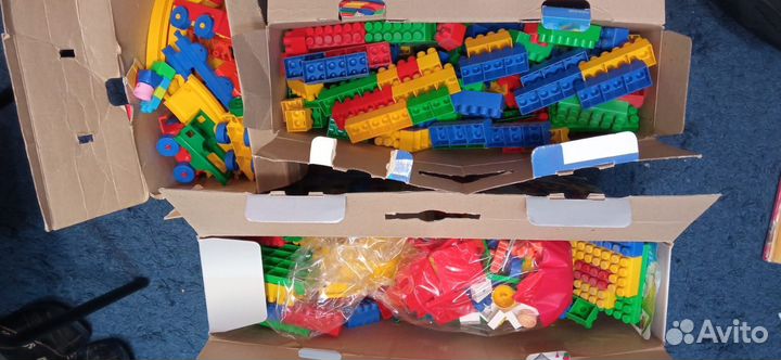 Конструкторы Bauer - 3 больших коробки