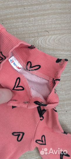 Боди водолазка 68 74 для девочки