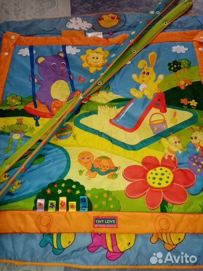 Развивающие коврики с дугами,бортики в кроватку