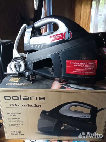 Утюг с парогенератором polaris