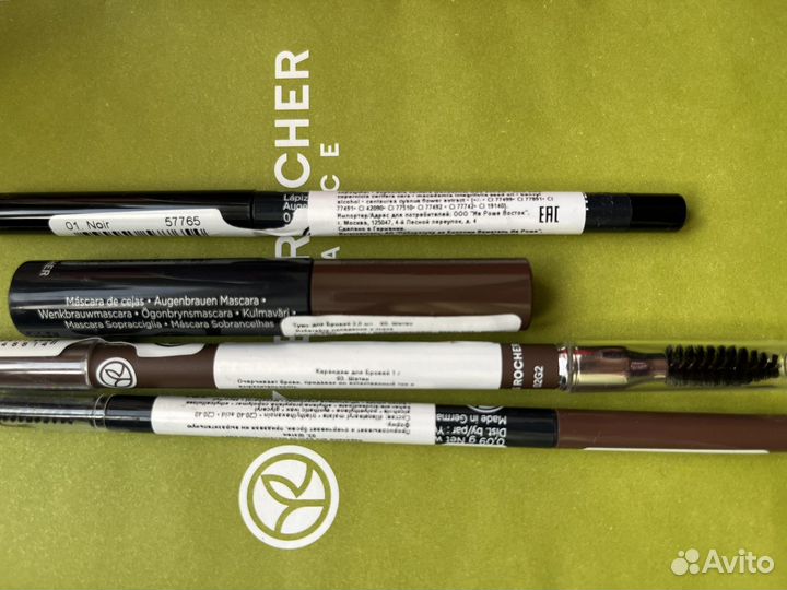 Тушь и карандаш для бровей от Ив роше