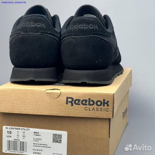 Кроссовки Reebok Classic Black (Арт.83783)