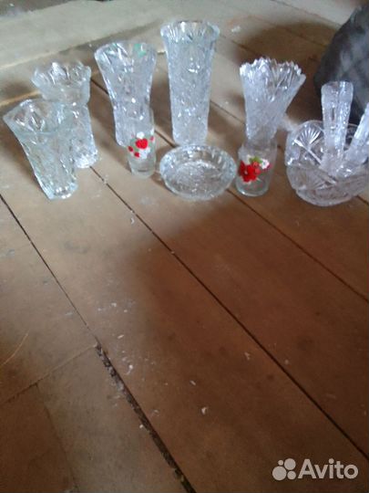 Хрустальные бокалы СССР