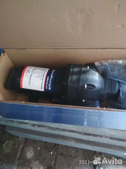 Водяной насос орошения вальцов на дорожный каток