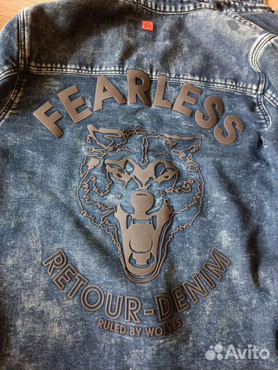 Джинсовая рубашка philipp plein