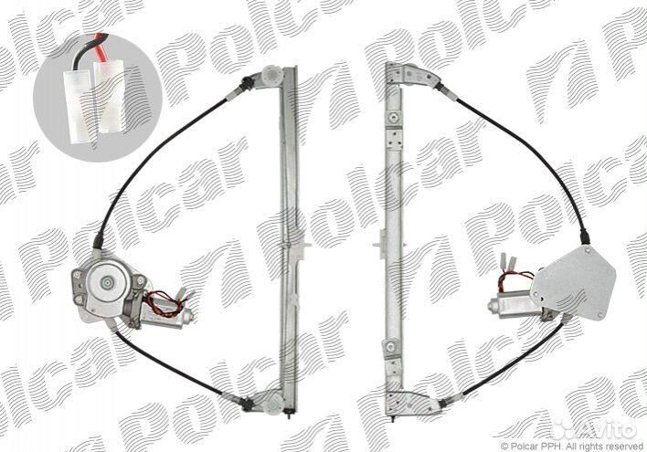 Стеклоподъёмник передний правый Renault Megane 1