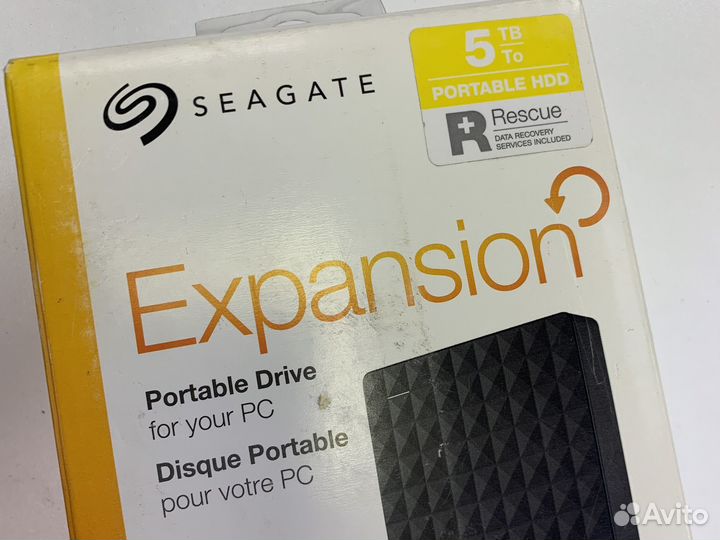 Переносной внешний жёсткий диск 5тб seagate