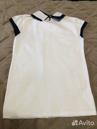 Блузка с коротким рукавом для девочки