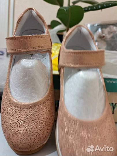Туфли для девочки 30 размер кожа