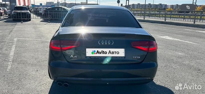 Audi A4 1.8 CVT, 2015, 149 000 км