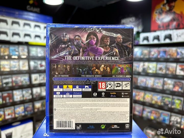 Игры для PS4: Mortal Kombat 11 Ultimate