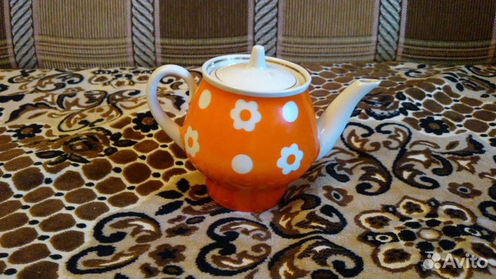 Чайник заварочный фарфоровый
