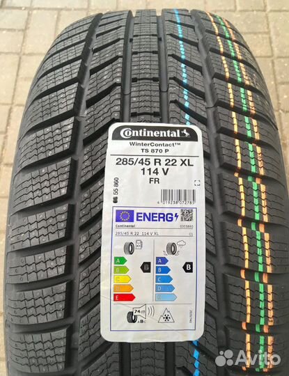 Continental WinterContact TS 870 P 285/45 R22 114V